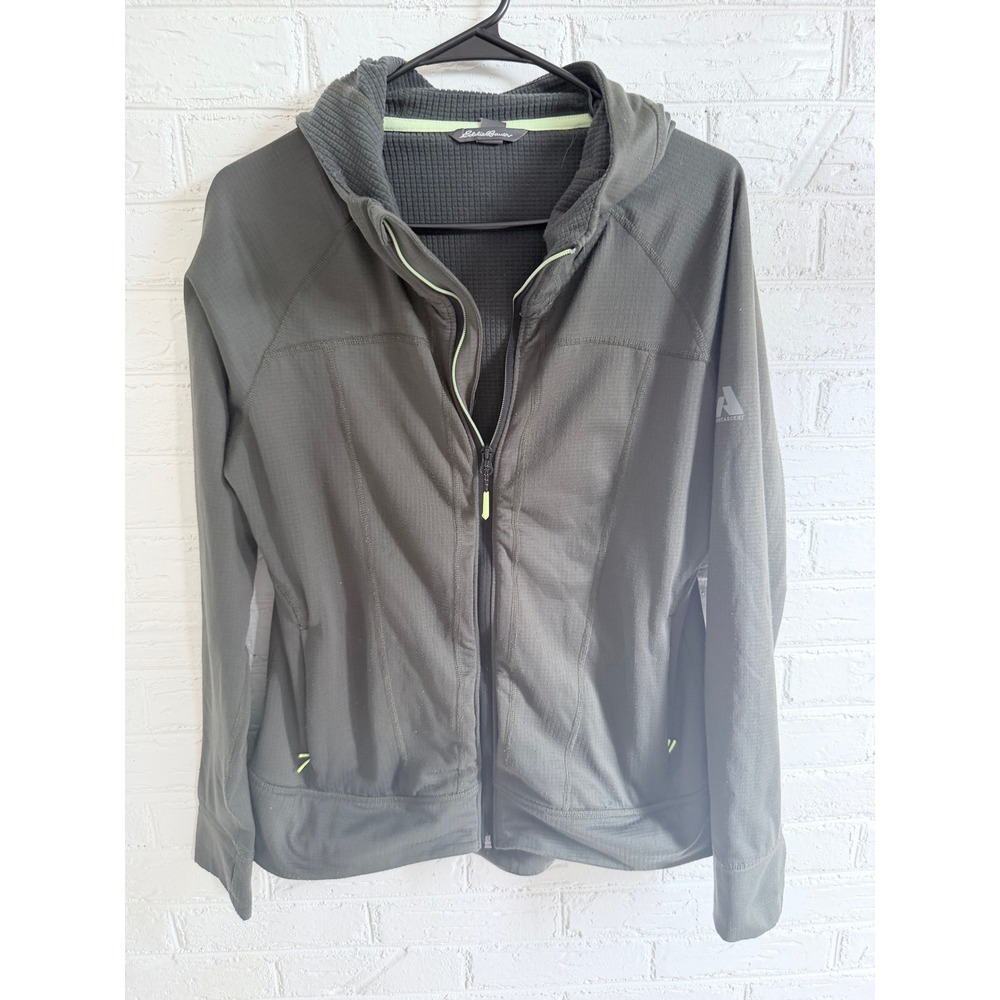 Eddie‎ Bauer First Ascent Women's Gray Full Zip Hoodie Jacket Size L